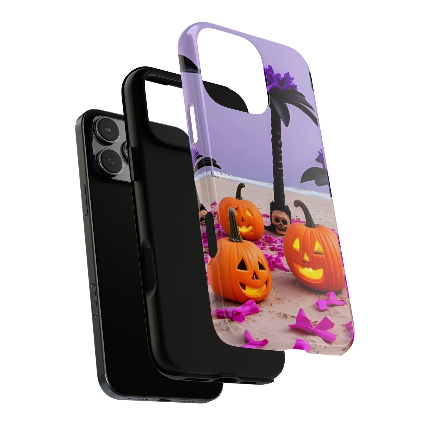 Summerween Phone Case, Coquette Ghost Phone Case, Funny Spooky Cute Case, Pink Halloween Aesthetic, Beachy Spooky Vibe Gift