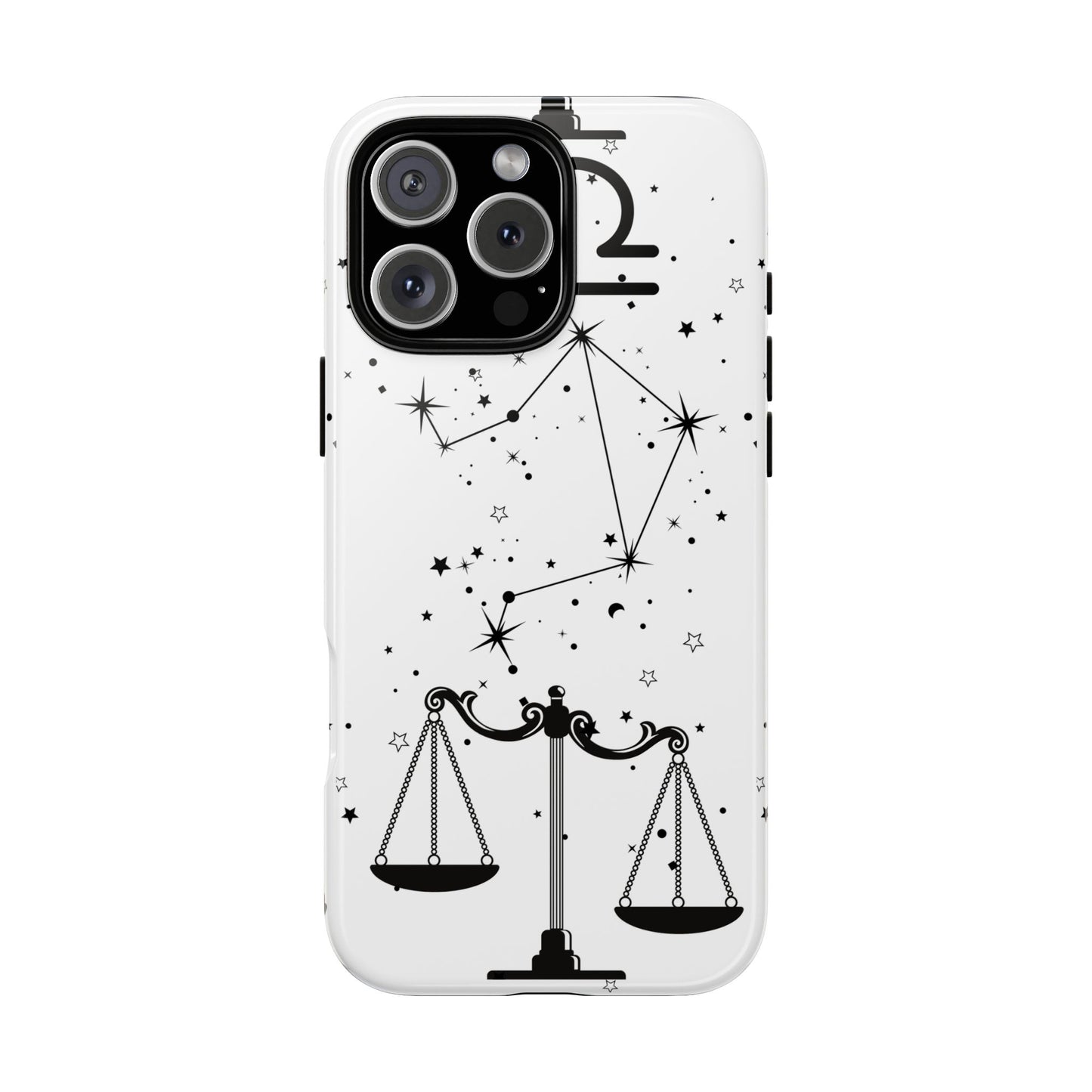 Libra Zodiac Phone Case - Astrology Gift for Her, Celestial Star Sign Cover, Birthday Gift, Compatible with iPhone, Galaxy, Google Phones
