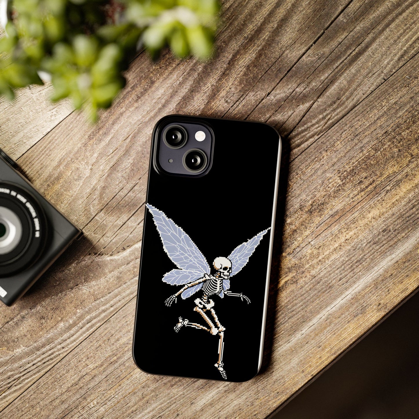 Halloween Slim Phone Case - Creepy Cute Aesthetic, Goth Coquette Spooky Style, Compatible with iPhone, Galaxy, and Google Phones