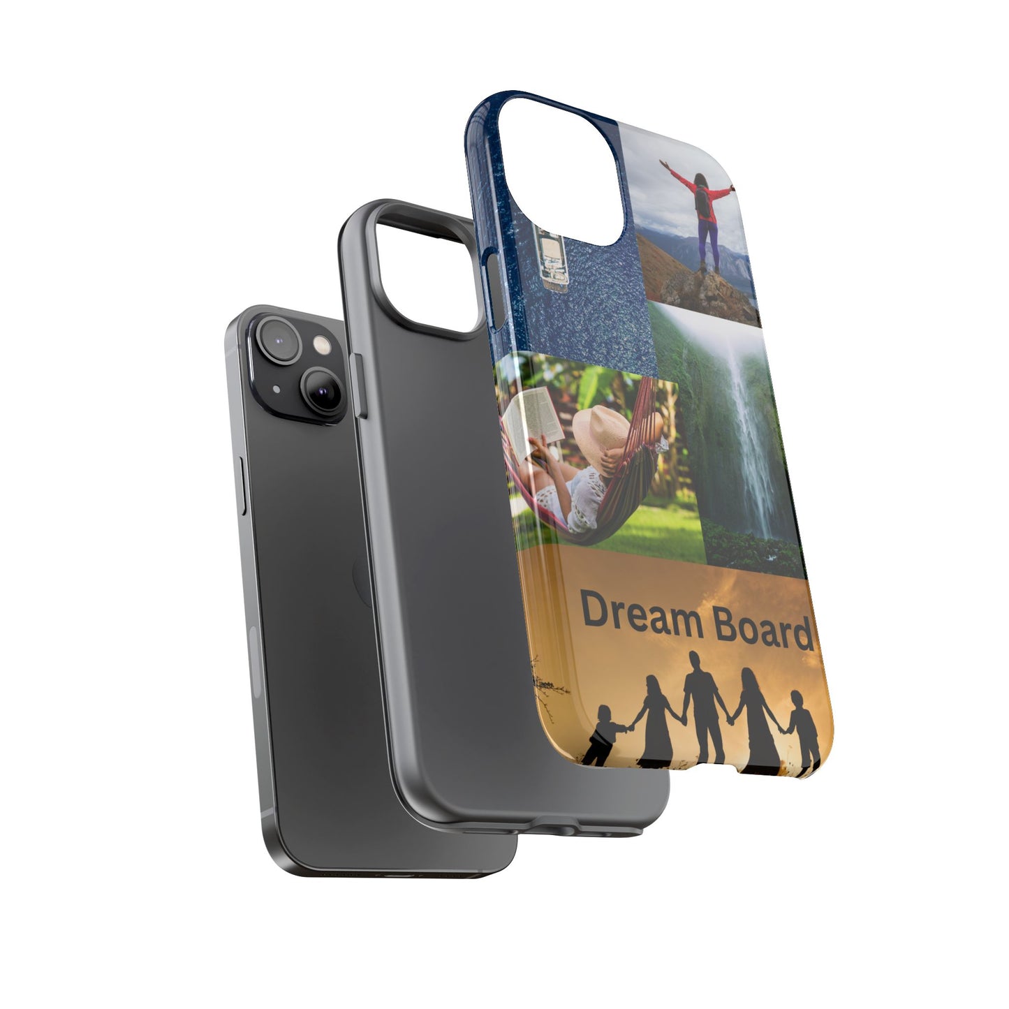 Dream Board Phone Case | Tough Cases for Adventure Seekers, Inspirational Phone Accessories, Custom Phone Covers, Unique Gift Ideas, [...]