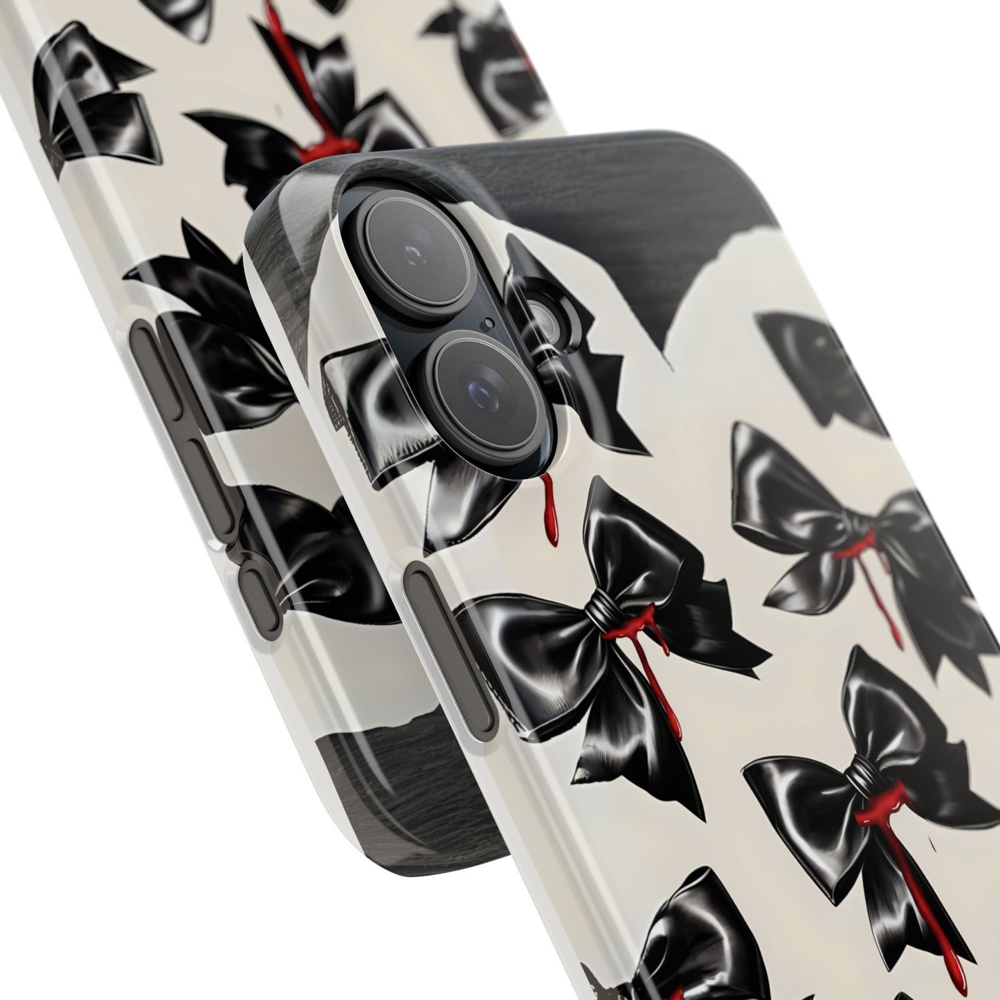 Spooky Halloween Slim Phone Case, Goth Coquette Aesthetic, Cute Horror Style, Perfect for Birthdays and Special Occasions