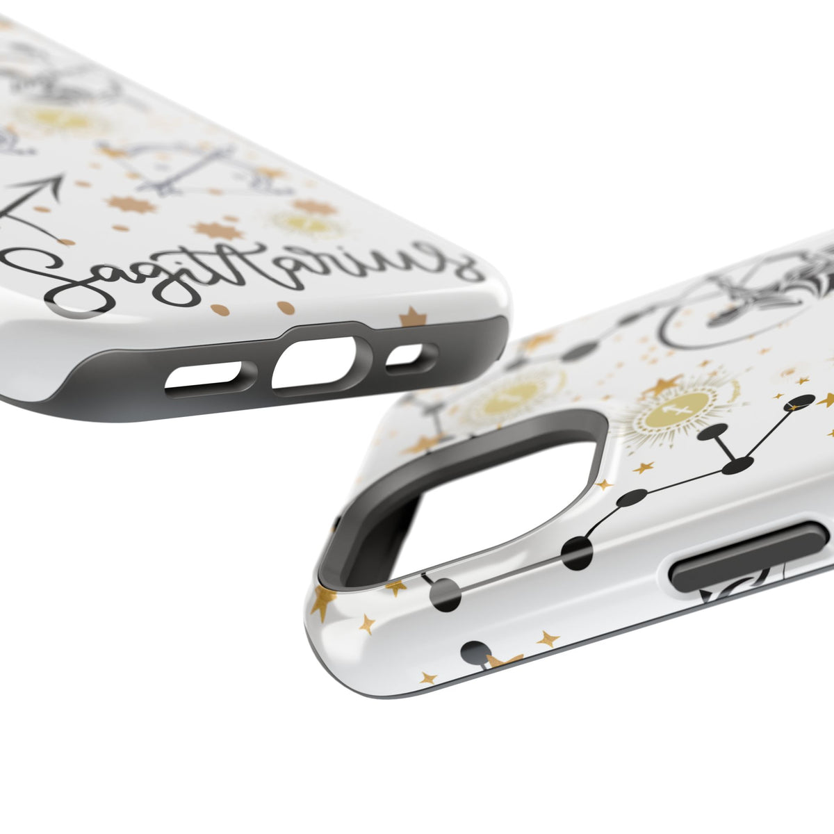 Sagittarius Zodiac Magnetic Phone Case, Astrology Gift for Her, Celestial Star Sign Cover, Compatible with iPhone 17, 16, 15, 14, 13