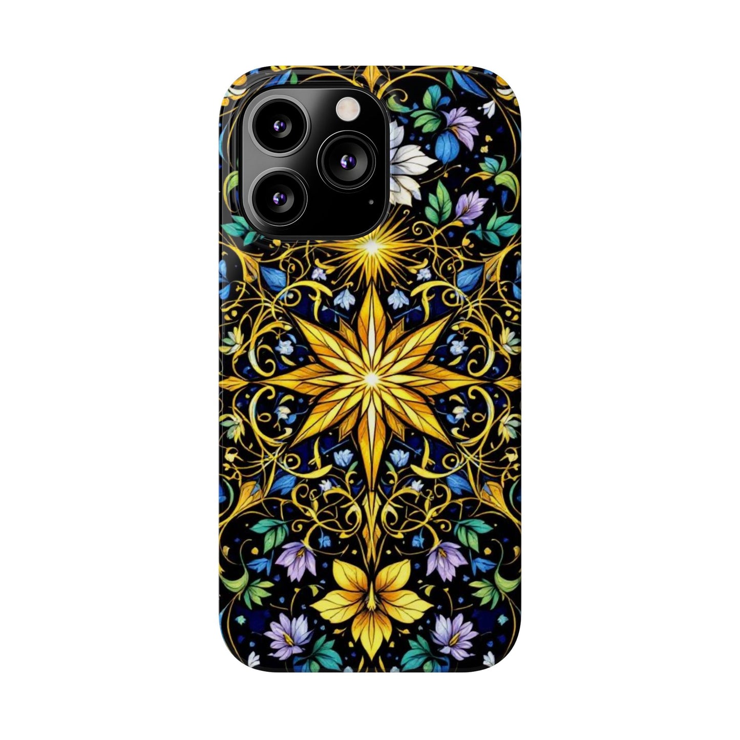 Elegant Floral Phone Case - Slim Phone Cases, Artistic Cases for Nature Lovers, Gift for Birthdays, Holidays, Spring Decor