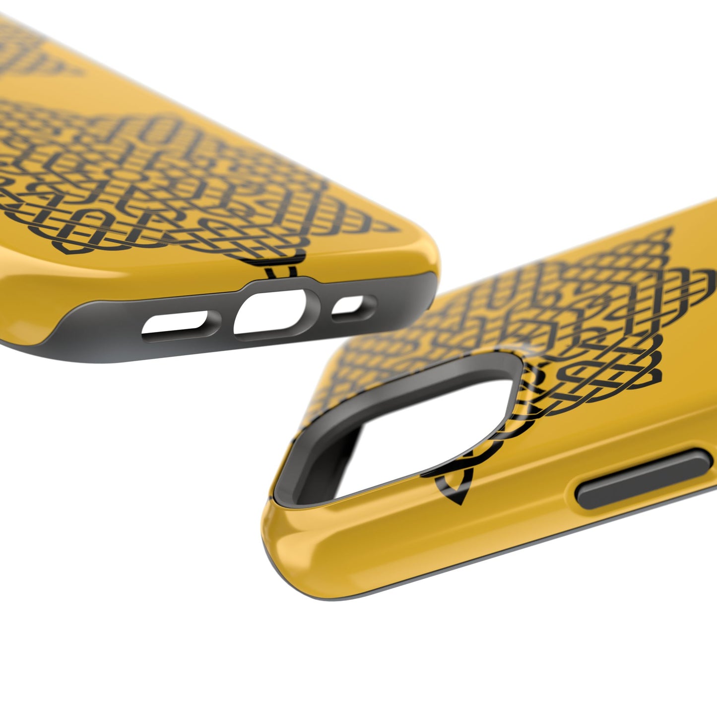 Celtic Knot Magnetic Phone Case, St. Patrick Design Phone Cover, Irish Heritage Design Compatible with iPhone 17, 16, 15, 14, 13, 12, 11