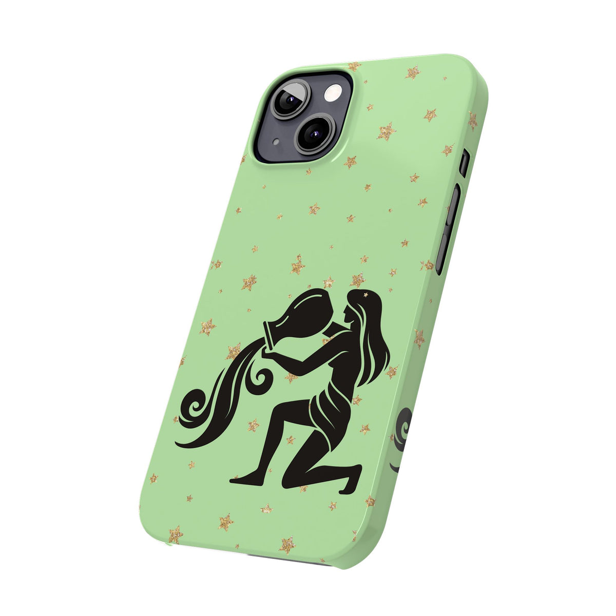 Virgo Zodiac Slim Phone Case, Astrology Gift for Her, Celestial Star Sign, Birthday Gift, Compatible with iPhone 17, 16, 15, 14, 13