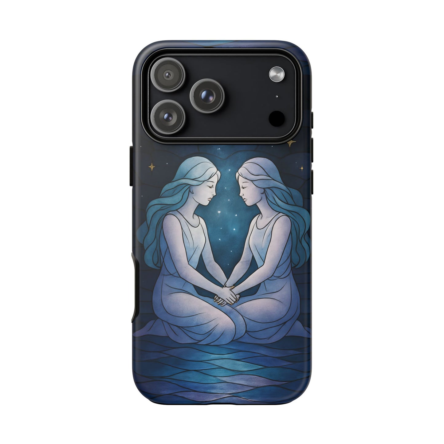 Gemini Zodiac Tough Phone Case, Astrology, Celestial Star Sign Cover, Compatible with iPhone, Galaxy, Pixel