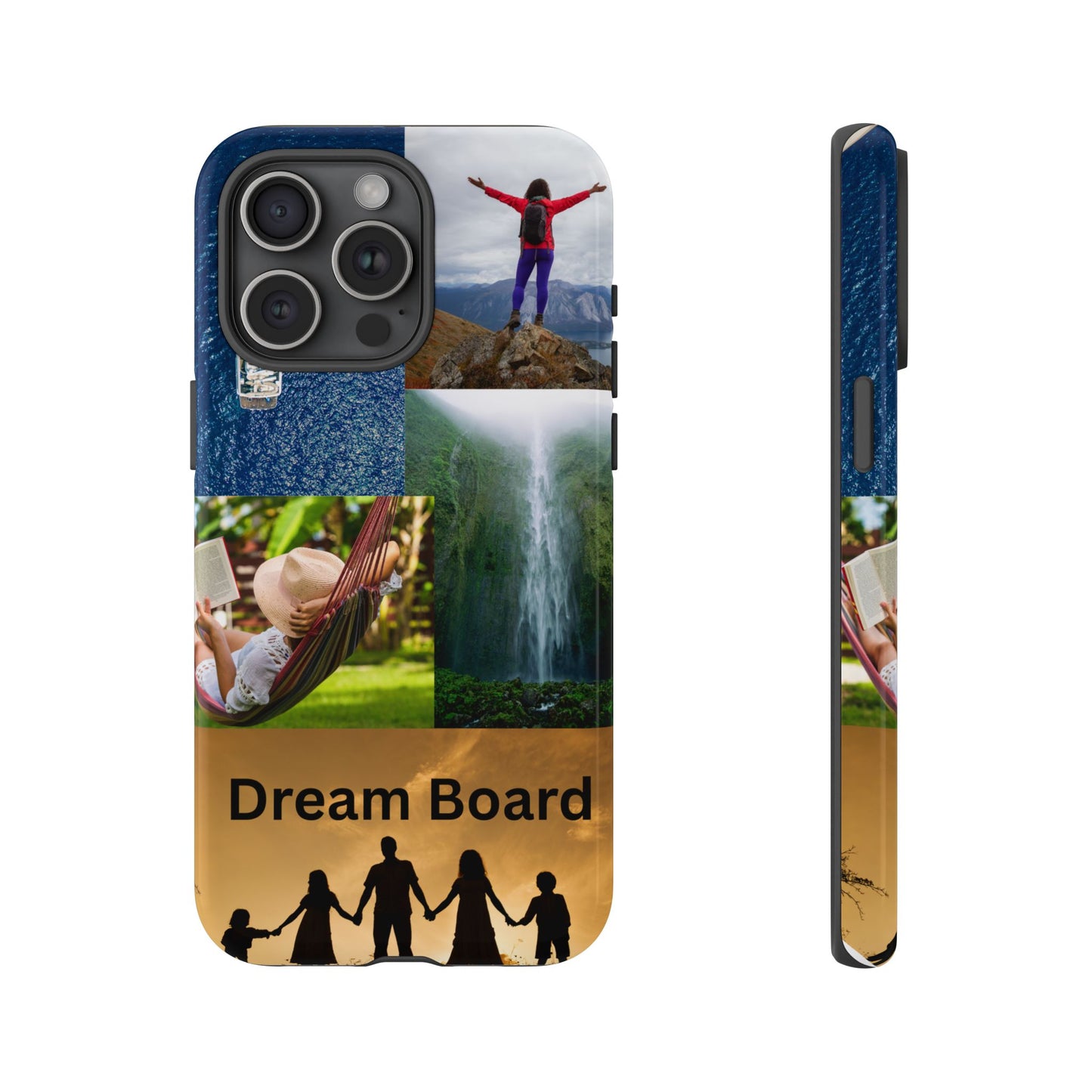Dream Board Phone Case | Tough Cases for Adventure Seekers, Inspirational Phone Accessories, Custom Phone Covers, Unique Gift Ideas, [...]