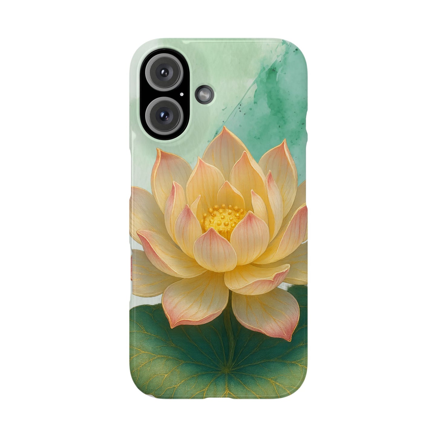 Lotus Blossom Slim Phone Cases, Floral Phone Covers, Nature-Inspired Accessories, Perfect Gift for Garden Lovers, Birthday Present
