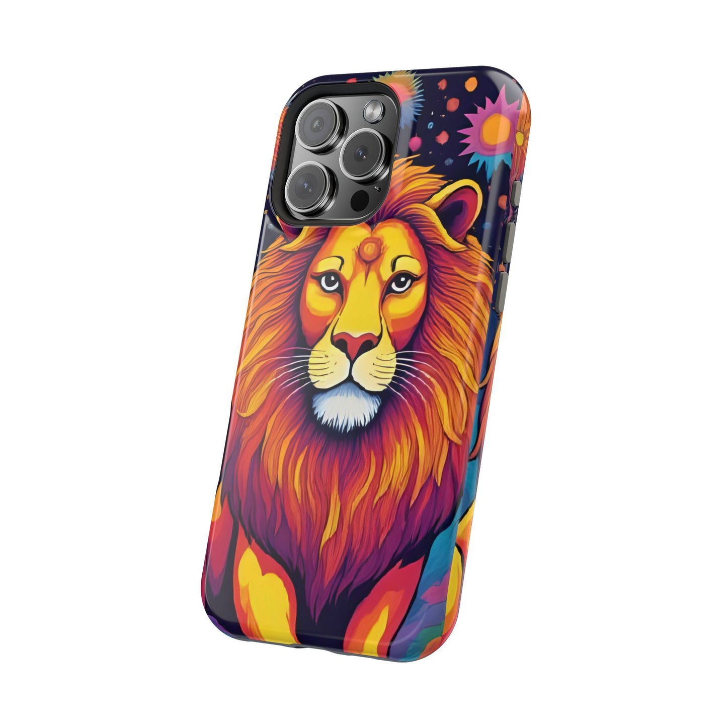 Leo Zodiac Magnetic Phone Case, Astrology Gift for Her, Celestial Star Sign Cover, Compatible with iPhone 17, 16, 15, 14, 13