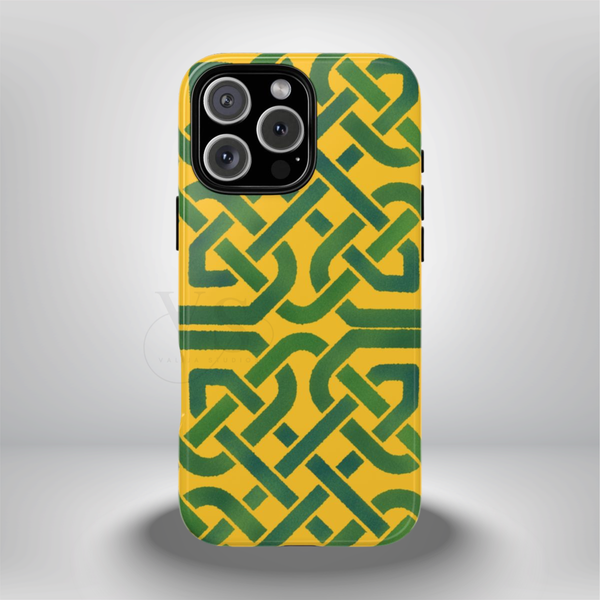 Celtic Knot Tough Phone Case, Irish Heritage Pattern Phone Cover, Celtic Art Design, Irish Culture Gift for iPhone Galaxy Google
