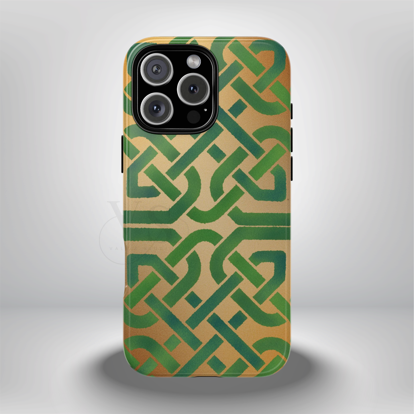 Celtic Knot Tough Phone Case, Irish Heritage Pattern Phone Cover, Celtic Art Design, Irish Culture Gift for iPhone Galaxy Google