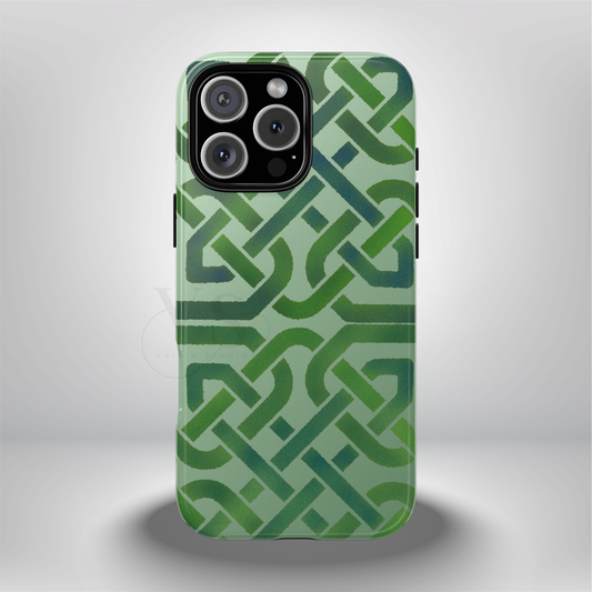 Celtic Knot Tough Phone Case, Irish Heritage Pattern Phone Cover, Celtic Art Design, Irish Culture Gift for iPhone Galaxy Google