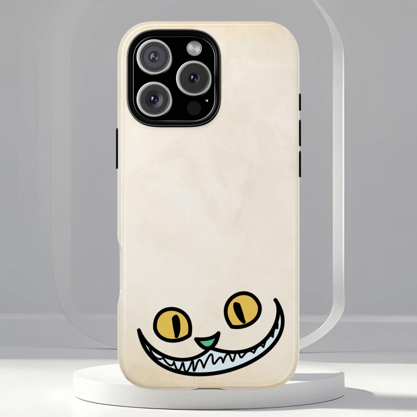 Alice in Wonderland Magnetic Phone Case, Cheshire Cat Phone Cover Compatible with iPhone 17, 16, 15, 14, 13