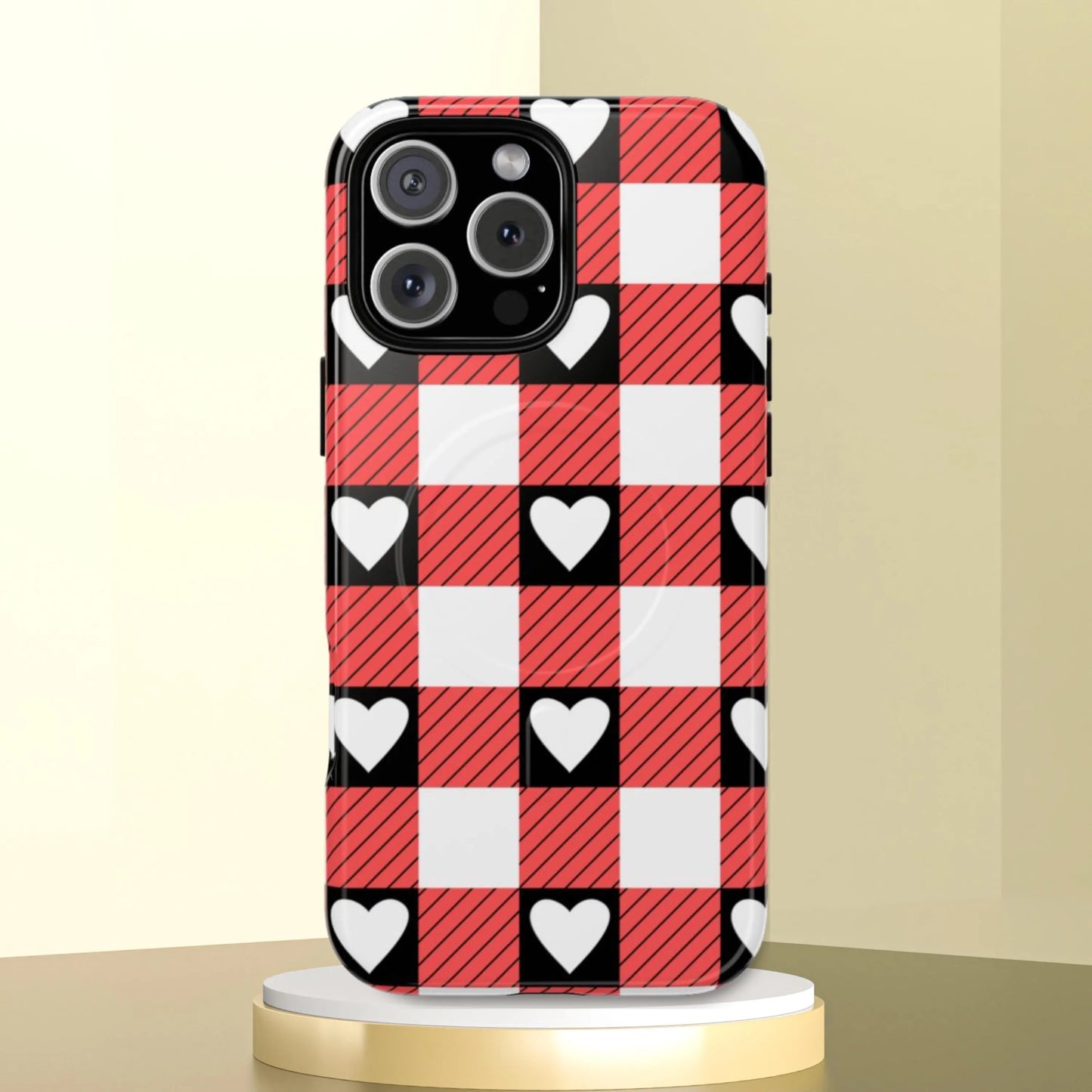 Alice in Wonderland Magnetic Phone Case, Queen of Hearts Phone Cover, Compatible with iPhone 17, 16, 15, 14, 13