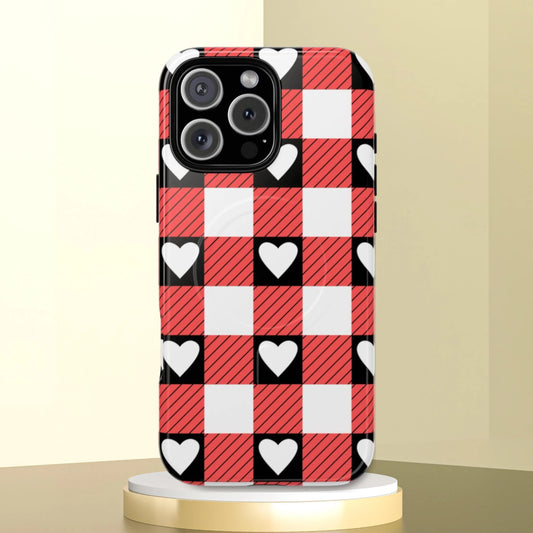 Alice in Wonderland Magnetic Phone Case, Queen of Hearts Phone Cover, Compatible with iPhone 17, 16, 15, 14, 13