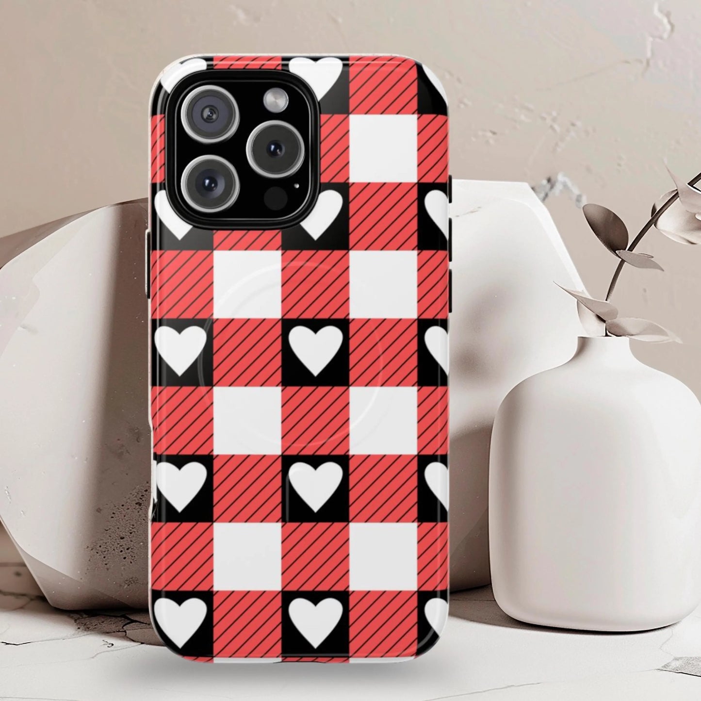 Alice in Wonderland Magnetic Phone Case, Queen of Hearts Phone Cover, Compatible with iPhone 17, 16, 15, 14, 13