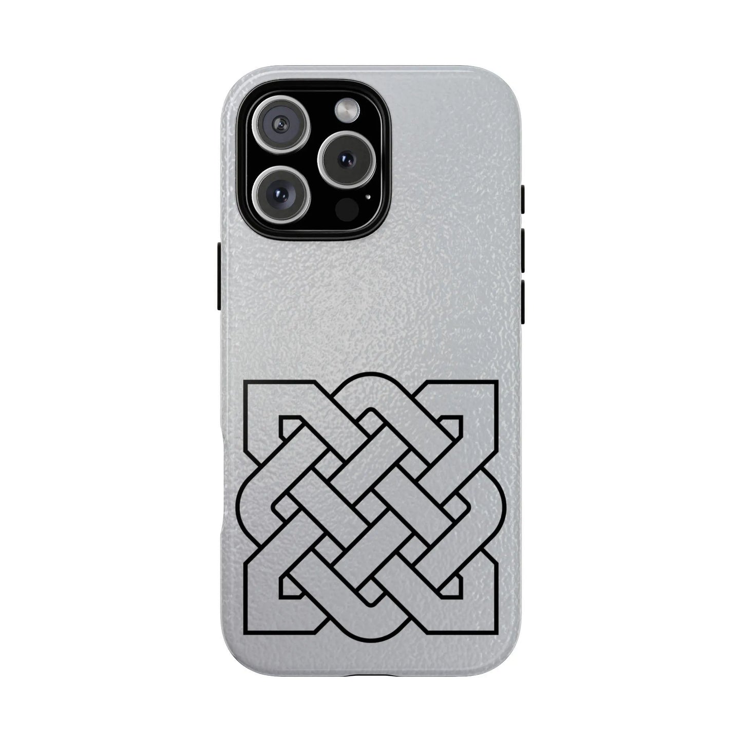 Celtic Knot Tough Phone Case, Irish Heritage Symbol Phone Cover, Minimal Celtic Design, Irish Culture Gift for iPhone Galaxy Google