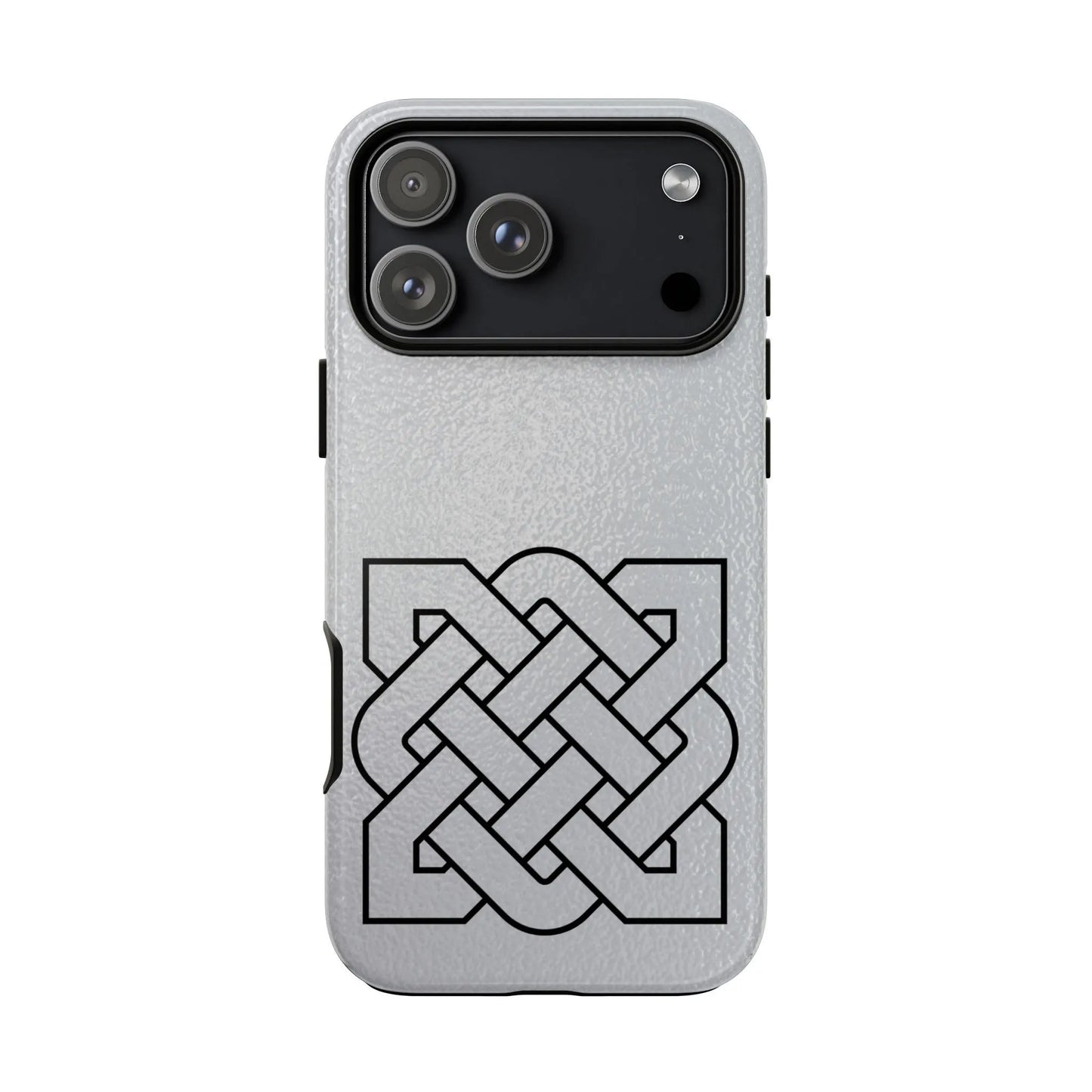 Celtic Knot Tough Phone Case, Irish Heritage Symbol Phone Cover, Minimal Celtic Design, Irish Culture Gift for iPhone Galaxy Google